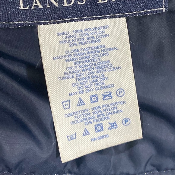 LANDS END Down Puffer Coat - Picture 4 of 4